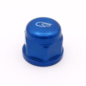 CSP Steckachsenmutter hinten blau
