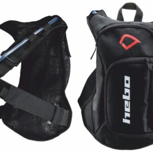 Hebo Rucksack mit Camelbag schwarz