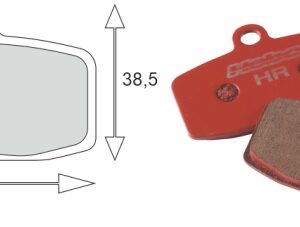 Hebo Bremsbelag Formula vorn