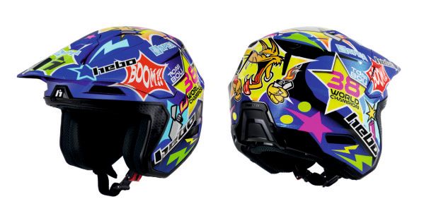 Hebo Zone Pro Toni Bou 38 Helm blau