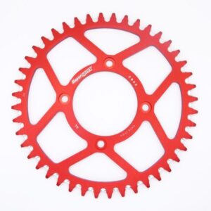 Supersprox Kettenrad Trial 4-Loch rot Zähne