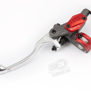 Braktec Kupplungsgeberzylinder komplett Ø 9,5 mm GP, DOT 4, rot