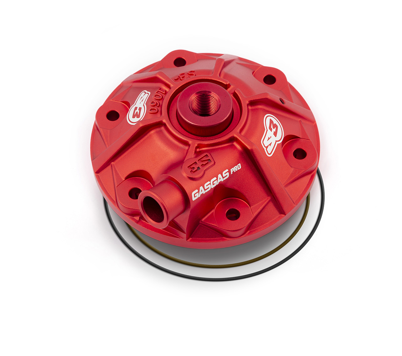 S3 Zylinderkopf Kit Gas Gas TXT ab 2014, rot
